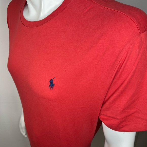 POLO RALPH LAUREN RED ”DPRING RED” T-SHIRT, EXTRA LARGE (XL) - Picture 4 of 13